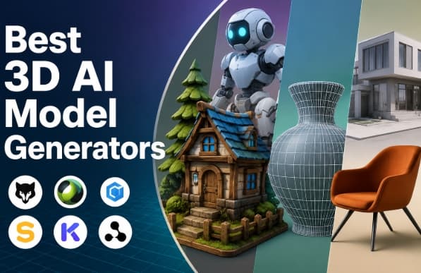 6 Best 3D AI Model Generators